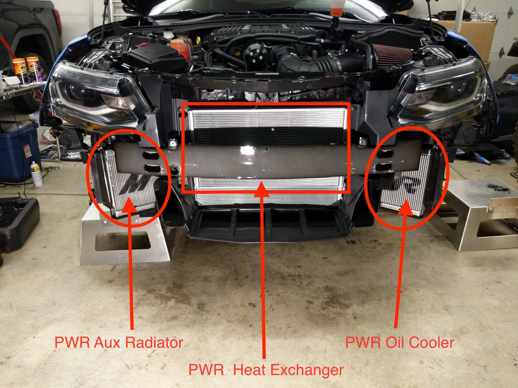 Gen 6 Camaro ZL1 1LE SS Oil Cooler Kit
