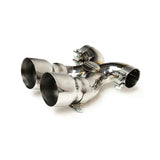 Fabspeed Porsche 718 Boxster/Cayman Maxflo True X-Pipe with Dual Tips (2017+)