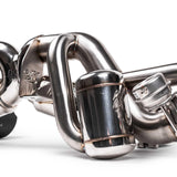 Fabspeed Porsche 718 GT4 RS Valved X-Pipe Cat-Back Exhaust System (2022+)