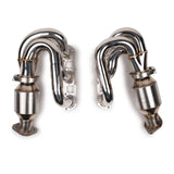 Fabspeed Porsche 981 Boxster / Cayman RENNKRAFT® US PATENTED Modular Headers with HJS Catalytic Converters (2013-2016)