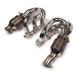 Fabspeed Porsche 997.2 Carrera RENNKRAFT® Modular Headers with HJS Catalytic Converters (2009-2011)