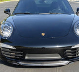 Carbon Fiber V-Style Front Spoiler lip - Porsche 991