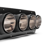 Fabspeed Chevrolet Corvette C8 ZR1 Carbon Fiber Quad Tips (2025+)