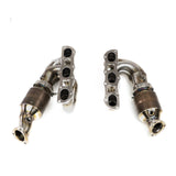 Fabspeed Porsche 981 Cayman GT4 / Boxster Spyder RENNKRAFT® Modular Headers with HJS Catalytic Converters (2015-2016)