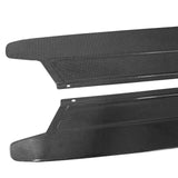 Carbon Fiber, Custom Carbon Fiber Door Sill Steps without Inserts 348 Ferrari