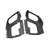 Carbon Fiber Rear Exhaust Outlet Trim Panels - Diffuser 812 Superfast Ferrari
