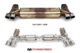 Fabspeed Porsche 991 Turbo / Turbo S Valved Supersport  X-Pipe Exhaust System (2013-2016)