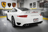 Fabspeed Porsche 991 Turbo / Turbo S Valved Supersport  X-Pipe Exhaust System (2013-2016)