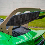 Fabspeed Porsche 992 GT3 Carbon Fiber Wing End Plates (2022+)