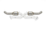 Fabspeed Porsche 993 Carrera X-Pipe HJS Catted or Competition Link Pipe 993 MUFFLER  BYPASS pipes - eliminate 993 side mufflers!!