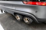 Fabspeed Porsche E3 Cayenne S 2.9L Turbo Deluxe Quad Style Tips