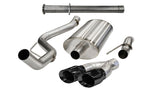 Corsa 11-14 Ford F-150 Raptor 6.2L V8 145in Wheelbase Black Xtreme Cat-Back Exhaust