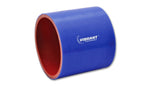 Vibrant 4 Ply Reinforced Silicone Straight Hose Coupling - 1.75in I.D. x 3in long (Blue)