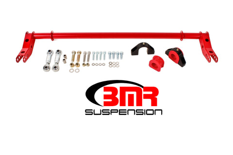 BMR 10-15 5th Gen Camaro Rear Hollow 1.375in Xtreme Anti-Roll Kit - Red
