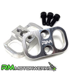 Billet AN Line Mounts | Dual -8AN Surface Mount