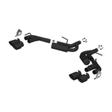 MBRP 16-19 Chevrolet Camaro V6 2.5in BLK NPP Dual Axle Back Exhaust w/ 4in Quad Dual Wall Tips