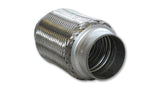 Vibrant SS Flex Coupling without Inner Liner 3in inlet/outlet x 6in long