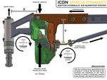 ICON 10-14 Ford Raptor Rear Hyd Bump Stop Kit