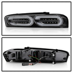 Spyder Chevy Camaro 16-18 (Do Not Fit Halogen Model) LED Tail Lights Black ALT-YD-CCAM16LED-SEQ-BK