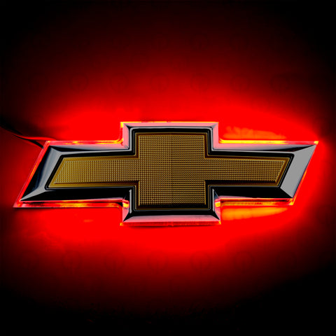 Oracle 14-15 Chevrolet Camaro Illuminated Bowtie - Dual Intensity - Red