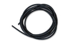 Vibrant 3/16in (4.75mm) I.D. x 25 ft. of Silicon Vacuum Hose - Black