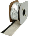 DEI Heat Shroud 2-1/2in x 50ft Spool - Aluminized Sleeving-Hook and Loop Edge