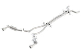 Borla 2010 Camaro 6.2L V8 S Type Catback Exhaust (does not work w/ factory ground affects package -