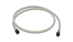 Vibrant Univ Oil Feed Kit 3ft Teflon lined S.S. hose with two -4AN female fittings preassembled