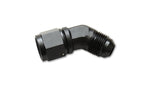 Vibrant -3AN Female to -3AN Male 45 Degree Swivel Adapter Fitting