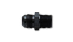 Vibrant -20AN to 1-1/4in NPT Straight Adampter Fitting